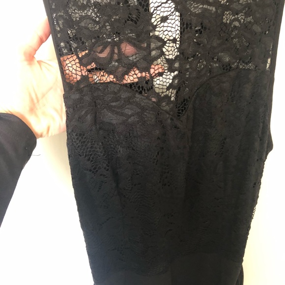 Black romper, Eclipse size M, fits size 8-10. Hand wash, 100% polyester - Picture 10 of 11